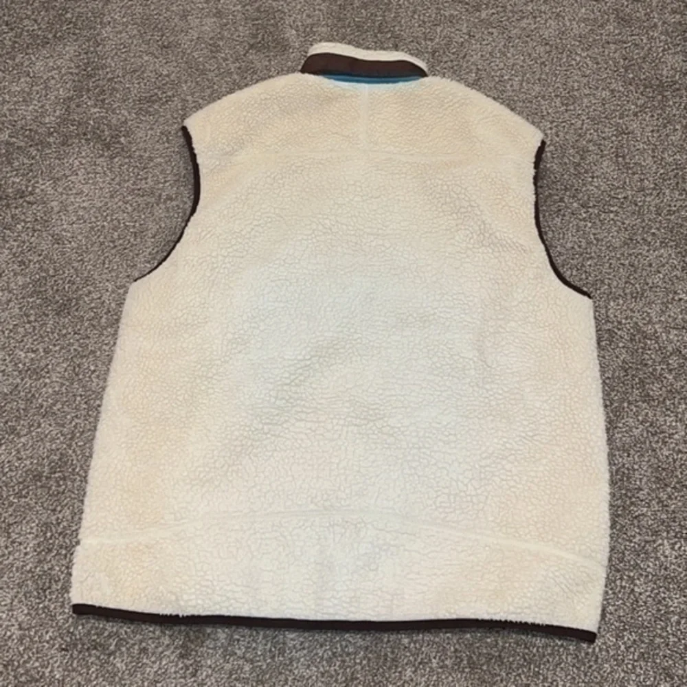 Patagonia Classic Retro Vintage‎ Deep Pile Fleece Vest Size XL